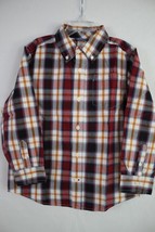 GYMBOREE Boy's Long Sleeve Button Down Dress Shirt size S (5-6) - $12.86