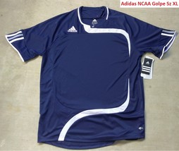 New Adidas All Sports GOLPE NCAA Navy Blue White Design Sz XL - $25.00