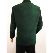 Men's Zacchi Sport Coat Patch Elbow Chenille Velveteen Bryan Green 74524 image 6