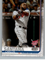 2019 Topps Update #US298 Carlos Santana NM-MT Indians - $1.67