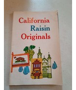 California Raisin Originals Recipe Cookbook Vintage - £11.80 GBP