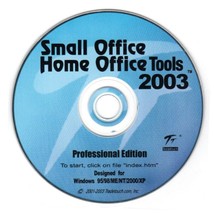 Small Office Home Office Tools 2003 Pro CD-ROM for Windows - NEW in SLEEVE - £3.89 GBP