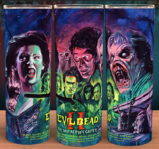 Evil Dead Horror Movie Retro Ash Williams Cup Mug Tumbler 20oz - £16.04 GBP