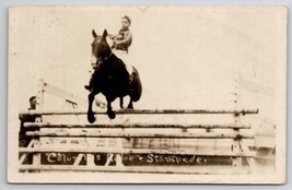 RPPC Stampede Young Rider Lawrence Welsh 1926 Monteal Canada Postcard A49 - £15.94 GBP