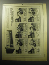 1973 Pioneer SX-424 AM-FM Stereo Receiver Ad - Turn on the Hi-Fi - $18.49