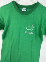 Vintage Champion T Shirt Blue Bar Single Stitch The Masters PGA Golf USA 70s 80s - $79.99