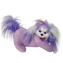 Puppy Surprise Purple Puppy Dog Mother Plush Stuffed Animal 2015 14&quot; - £22.36 GBP
