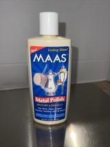 Maas Metal Polish Restore &amp; Protect 8oz. 50% Full Discontinued Label - $29.69