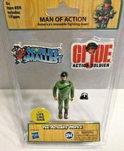 World&#39;s Smallest GI G.I. Joe Action Soldier Man of Action Hasbro NEW - £11.31 GBP