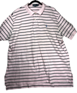Polo by Ralph Lauren men&#39;s Pony chest logo Pink Stripes Polo Shirt size XXL - $41.73 CAD