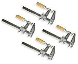 Set of 4 - EDM, 6" Steel Bar Clamp Tool, Ratchet Quick Release for Metal... - $27.99