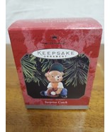 SURPRISE CATCH Baseball 25th Anniversary Hallmark Keepsake Ornament  NIB... - £7.06 GBP