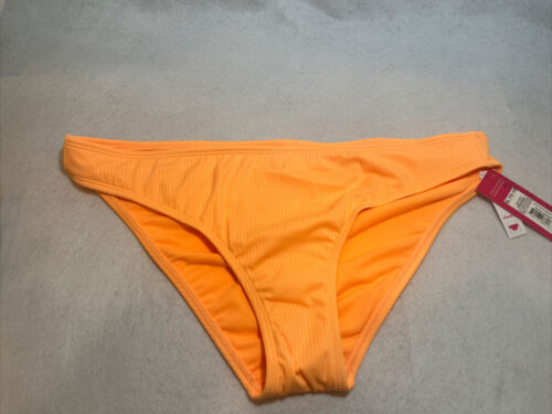 Primary image for Juniors' Ribbed Cheeky Hipster Bikini Bottom - Xhilaration™ - Orange - Size XL