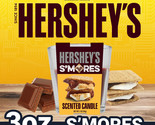 Candle - Hershey&#39;s S&#39;mores Scented Candle 3oz -   HERSHEYS SMORES 3 OZ C... - £7.95 GBP