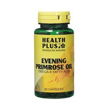 Health Plus Evening Primrose Oil 500mg Omega-6 Supplement - 90 Capsules  - $24.00