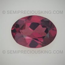 Natural Rhodolite Oval Faceted Cut 7X5mm Boysenberry Color VS Clarity Loose Gems - £17.35 GBP