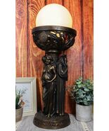Triple Goddess Maiden Mother Crone Triune Oracle Sculptural Globe Table ... - $2,554.39 MXN