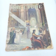 The Etude December 1911 Magazine Sheet Music Vintage Publication - £14.68 GBP