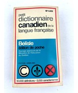 Dictionnaire Canadien de la Langue Francaise Belisle Aries Paperback Rar... - £29.73 GBP
