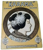 Karama: A JAPO-RHAPSODY By Vivian Grey (Inst.) 1904 Ragtime Sheet Music - £4.47 GBP