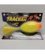 Vintage 1998 Zoam Light Tracker Turbine Football Made in USA! Yellow Orange - $27.05 CAD