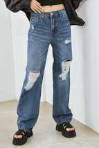 HAMMER COLLECTION Distressed High Waist Jeans - $36.00