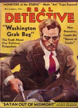 Real Detective 1932 Nov Hardboiled Pulp Fiction Crime Vg - £136.52 GBP