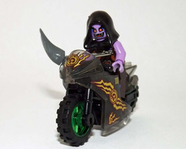 Building Toy Villain Ninjago with Motorcycle Minifigure US Toys - $8.50