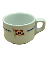 Seltmann Weiden Bavaria Restaurant Ware Coffee Mug Yacht Club Flag M - €13,14 EUR