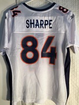 Reebok Women&#39;s NFL Jersey Denver Broncos Shannon Sharpe White sz L - £20.12 GBP