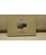 Mercedes Benz 210 584 16 96 E-Class Operators Manual 2000 Hard Cover - €25,63 EUR