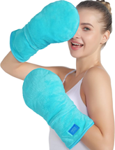 Microwavable Heated Gloves for Arthritis Hands Pain Relief, Heated Hands Mitts W - £27.66 GBP