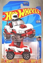 2022 Hot Wheels #16 Ride-Ons 2/5 BOGZILLA White/Red w/Gray ORUT5 Spoke Wheels - $7.55