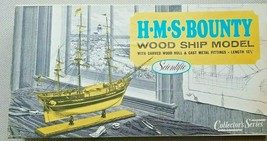 Vintage HMS Bounty Scientific Wood Ship Model Collector&#39;s Series #169  - £15.71 GBP