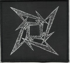 Metallica Ninja Star 2011 - Woven Sew On Patch Official Merchandise - £2.98 GBP