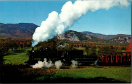 Postcard~Steam Locomotive~Conway Scenic Railroad~Conway, NH  c1975 (B10) - £4.61 GBP