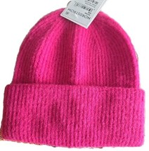 NORDSTROM ~ One Size ~ PINK ROUGE ~ Tight Knit Beanie w/Cuff - $18.70