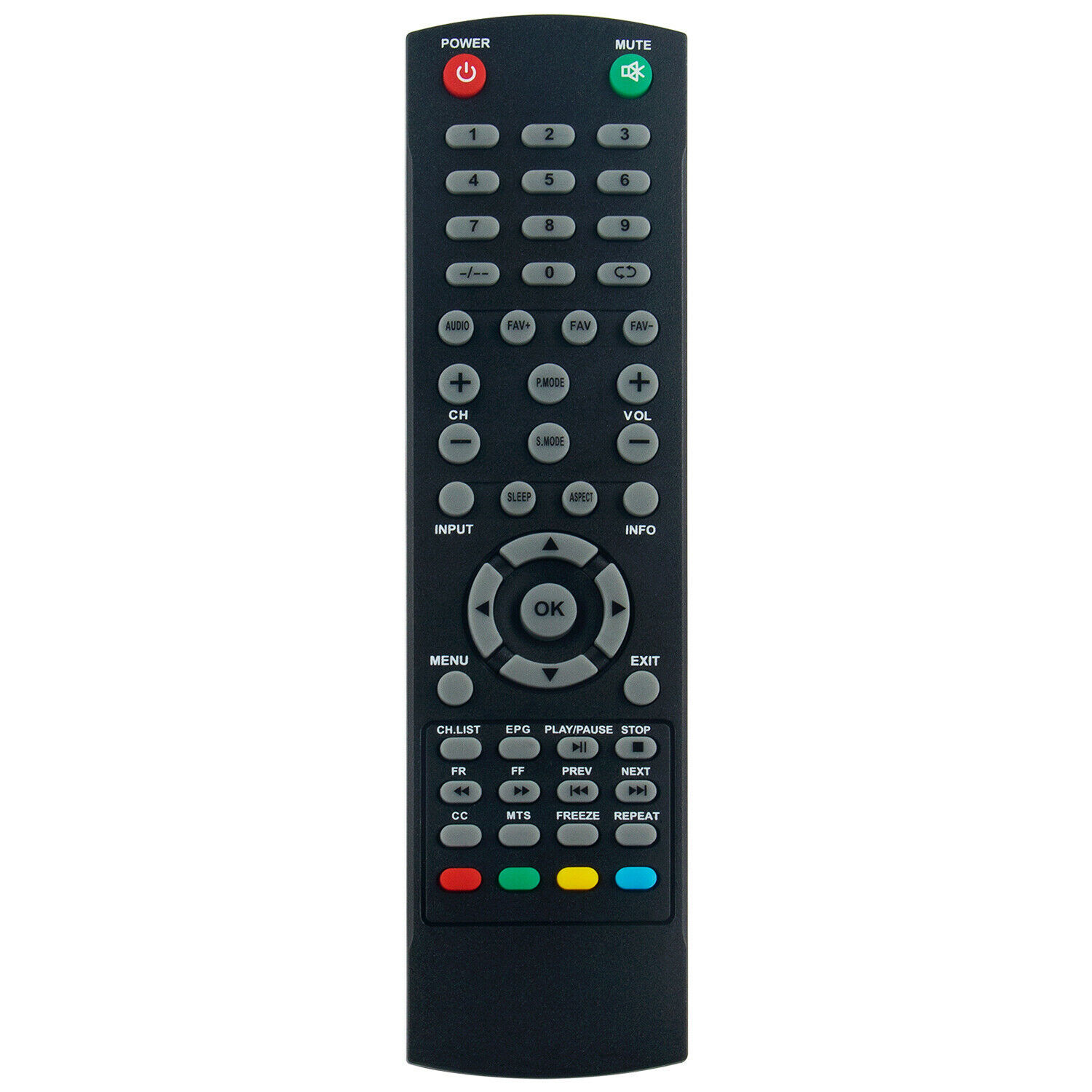 Replace Remote Control for RCA TV RTU6549-C RTU5540-B RTU7877 RLDED5098-B-UHD