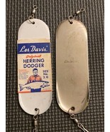 Vintage LOT OF 2 LES DAVIS HERRING DODGER 3/0  TROLLING FISHING LURES 4.5&quot; - £8.78 GBP
