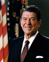 Portrait of President Ronald Reagan 1983 - New 8x10 Photo - £6.94 GBP