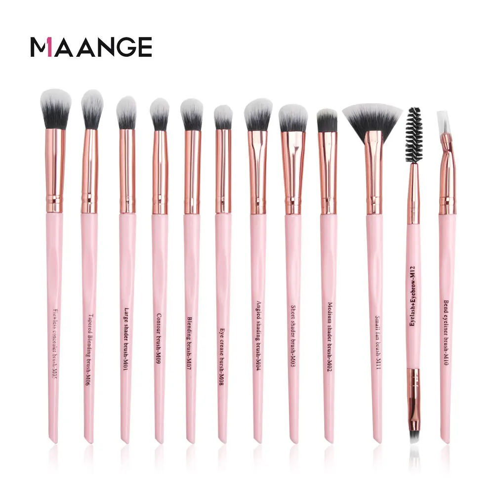 MAANGE brushes 6-22pcs Makeup brushes set With Bag Beauty Make up brush Natural  - $40.52