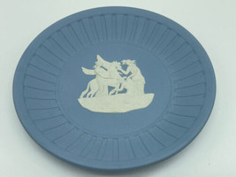 Wedgwood Jasperware 4.5” Blue/White Trinket/Sweet Dish/Pin Tray - £7.48 GBP
