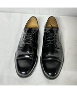 COLE HAAN Polished Patent Leather Oxford Men&#39;s 10 M Black - C07606 Excel... - $75.05 CAD