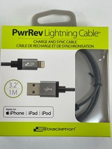 Bracketron PwrRev Lightning &amp; Sync Cable 3.2 Meter New - £9.45 GBP