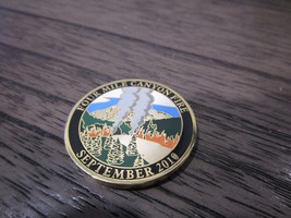 Fourmile Canyon Fire 2010 CO Forestry Commission EMS Fire Rescue Challenge Coin - £35.59 GBP