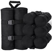 Easy-Fill Waterproof Canopy Weight Bags - Holds 60 lbs Each, Set of 4 - $92.02