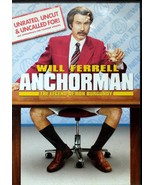Anchorman: The Legend of Ron Burgundy [DVD 2004] Unrated Edition  - £0.89 GBP