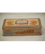 Nabisco Fig Newtons Metal Tin Box Fruit Chewy Cookies Container 1891 199... - £15.56 GBP