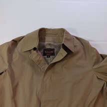 Botany 500 Trench Coat Vintage Men’s Khaki 44 Reg Removable Lining Made In USA image 6
