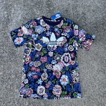 adidas Originals x Liberty London Kids&#39;T-Shirt Short Sleeve Floral unise... - $35.07 CAD